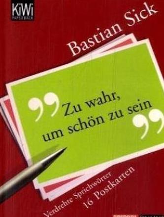 Zu wahr, um schön zu sein, Postkarten