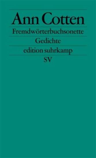 Fremdwörterbuchsonette