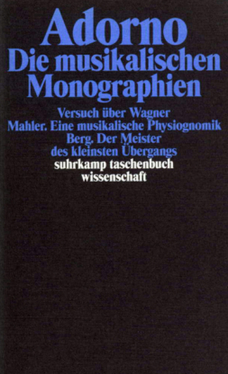 Die musikalischen Monographien