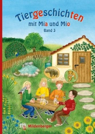 Kröte, Löwe, Nashorn, Papagai, Pfau