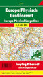 Freytag & Berndt Poster Europa, physisch, Großformat. Europe, physical