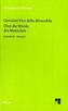 Über die Würde des Menschen. De hominis dignitate