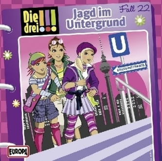 Die drei Ausrufezeichen - Jagd im Untergrund, Audio-CD
