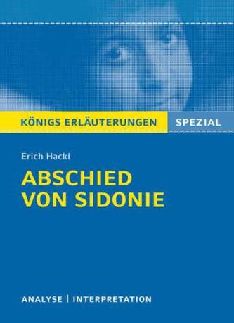 Erich Hackl 'Abschied von Sidonie'