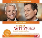 Ist das ein Witz? Kommt ein Entertainer zum Arzt ..., 1 Audio-CD