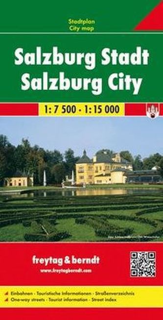 Freytag & Berndt Stadtplan Salzburg Stadt 1:7.500 - 1:15.000. Salzburg City. Salzbourg Ville. Salisburgo Città. Salzburgo Ciudad