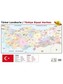 Türkei Landkarte / Türkiye Siyasi Haritasi, Poster