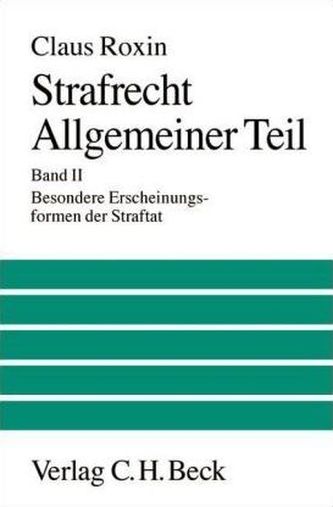 Besondere Erscheinungsformen der Straftat