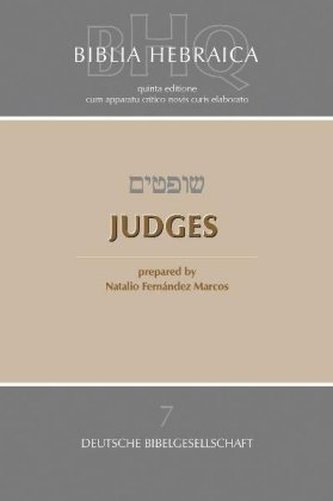 Biblia Hebraica Quinta (BHQ), Judges