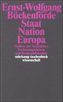 Staat, Nation, Europa