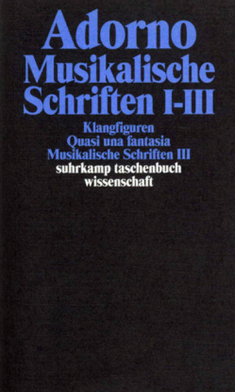Musikalische Schriften. Tl.1-3