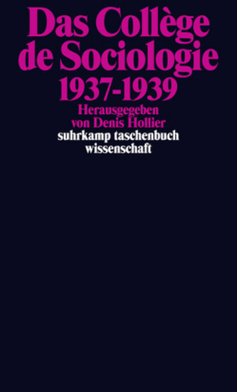 Das Collège de Sociologie 1937-1939