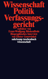 Wissenschaft, Politik, Verfassungsgericht