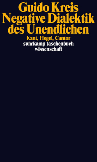 Negative Dialektik des Unendlichen