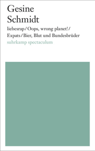 liebesrap / Oops, wrong planet! / Expats / Bier, Blut und Bundesbrüder