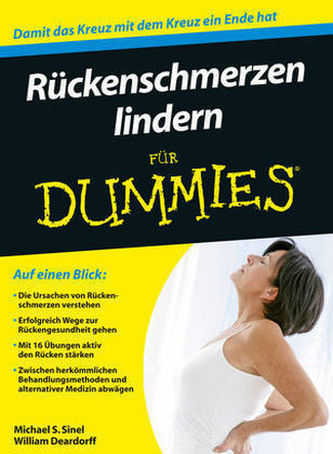 Rückenschmerzen lindern für Dummies