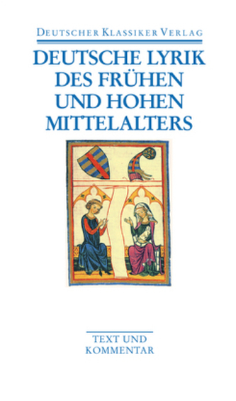 Deutsche Lyrik des Frühen und Hohen Mittelalters