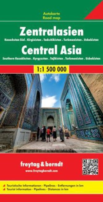 Freytag & Berndt Autokarte Zentralasien. Central Asia / Asie Centrale / Asia Centrale