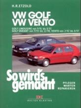 VW Golf Limousine von 9/91 bis 8/97, Golf Variant von 9/93 bis 12/98, Vento von 2/92 bis 8/97