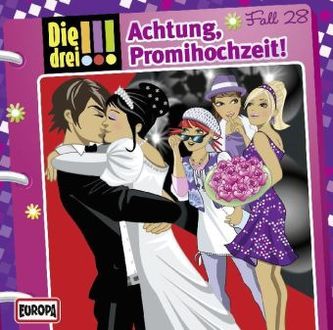 Die drei Ausrufezeichen - Achtung, Promihochzeit!, 1 Audio-CD