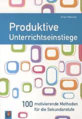 Produktive Unterrichtseinstiege