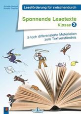 Spannende Lesetexte - Klasse 3, m. CD-ROM