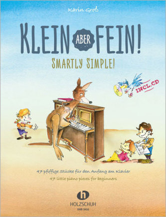 Klein aber fein, für Klavier, m. Audio-CD