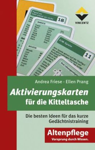 Aktivierungskarten für die Kitteltasche. Tl.1