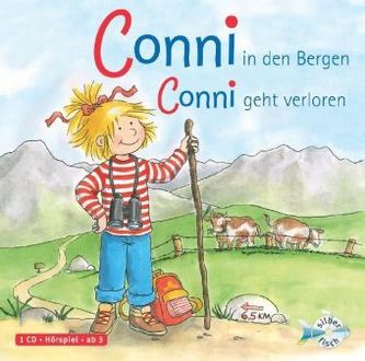 Meine Freundin Conni, Conni in den Bergen / Conni geht verloren, 1 Audio-CD