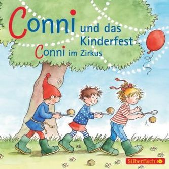 Meine Freundin Conni, Conni und das Kinderfest / Conni im Zirkus, 1 Audio-CD
