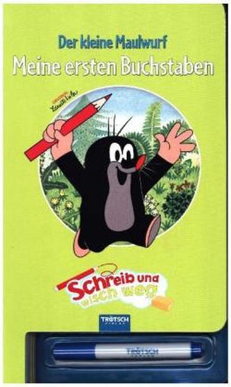 Der kleine Maulwurf, Schreib und wisch weg - Buchstaben