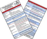 Medikamente - Inkompatibilitäten intravenöser Medikamente, Medizinische Taschen-Karte