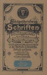 Handgeschriebene Schriften
