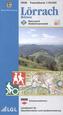 Topographische Freizeitkarte Baden-Württemberg Lörrach, Belchen