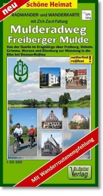 Doktor Barthel Karte Mulderadweg Freiberger Mulde