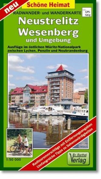 Doktor Barthel Karte Neustrelitz, Wesenberg und Umgebung