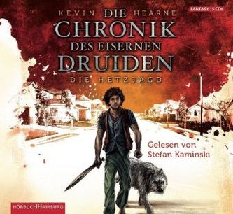 Die Chronik des Eisernen Druiden - Die Hetzjagd, 5 Audio-CDs