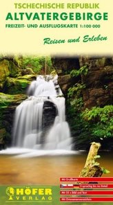 Höfer Freizeit- und Ausflugskarte Tschechische Republik, Altvatergebirge