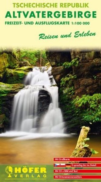 Höfer Freizeit- und Ausflugskarte Tschechische Republik, Altvatergebirge