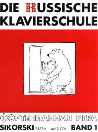 Die Russische Klavierschule, m. 2 Audio-CDs. Bd.1