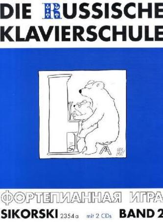 Die Russische Klavierschule, m. 2 Audio-CDs. Bd.2