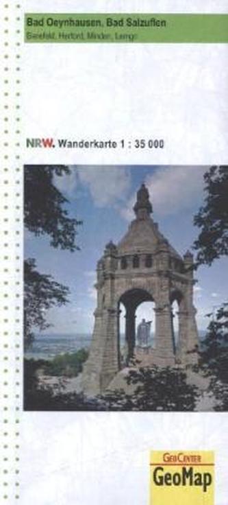 GeoMap Karte Bad Oeynhausen, Bad Salzuflen