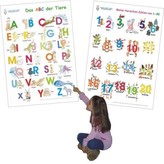 Das ABC der Tiere + Meine tierischen Zahlen von 1-20, 2 Poster