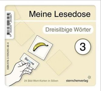 Meine Lesedose 3 - Dreisilbige Wörter