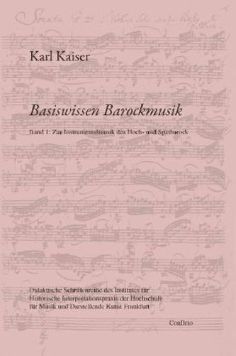 Zur Instrumentalmusik des Hoch- und Spätbarock