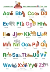 Fragenbär-Lernposter. Mein bärenstarkes Abc der Tiere
