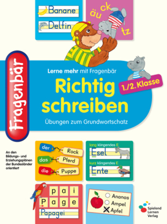 Fragenbär: Richtig schreiben 1./2. Klasse