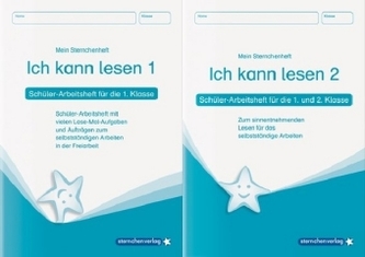 Ich kann lesen 1 und 2, Hefte für die 1. und 2. Klasse, 2 Tle.