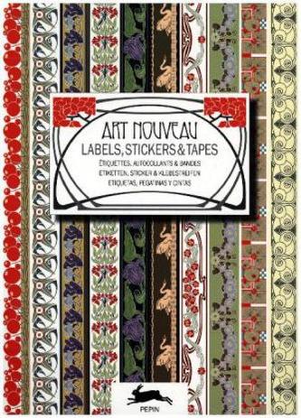 Art Nouveau - Labels, Stickers & Tapes