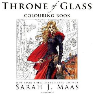 The Throne of Glass Colouring Book